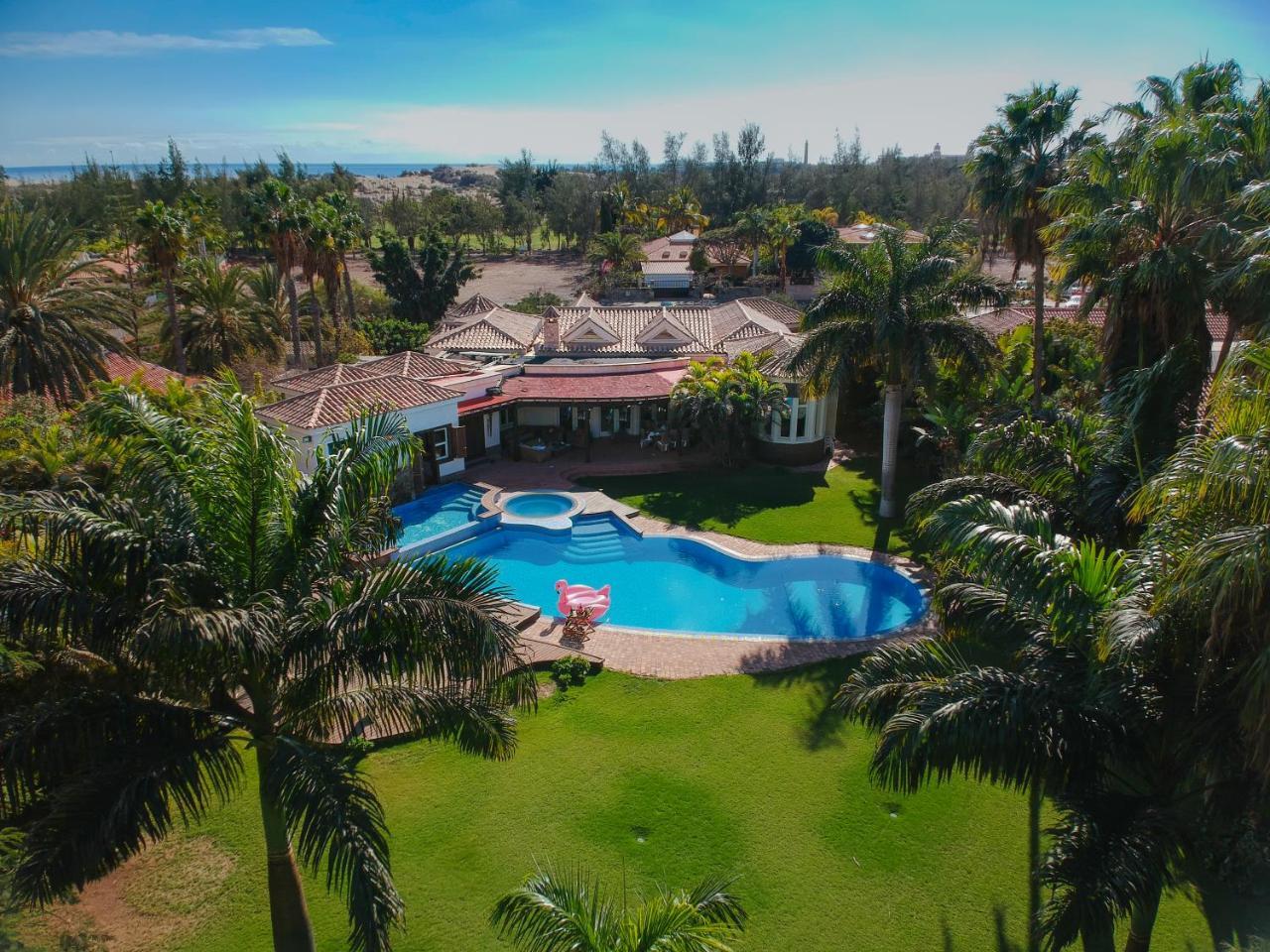 Maspalomas Golfside Luxury Villa San Bartolomé מראה חיצוני תמונה